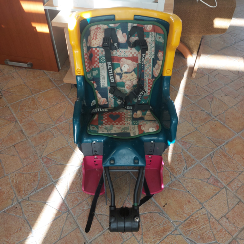 Dviračio sėdynė vaikui