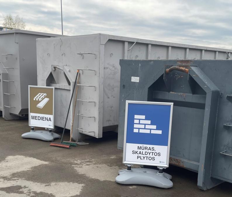 Kvietimas Klaipėdos rajono verslininkams: patogi atliekų priėmimo aikštelė Gargžduose