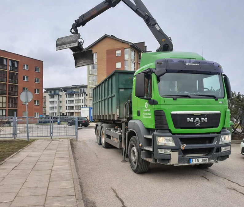 Savaitgalį atliekų surinkėjai atvyks į šiaurinės Klaipėdos kvartalus