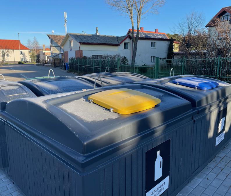 Naujos antžeminės atliekų surinkimo aikštelės Klaipėdoje 
