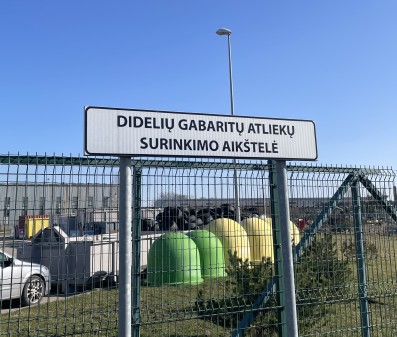Skuodo rajone planuojama įrengti naują didelių gabaritų atliekų surinkimo aikštelę